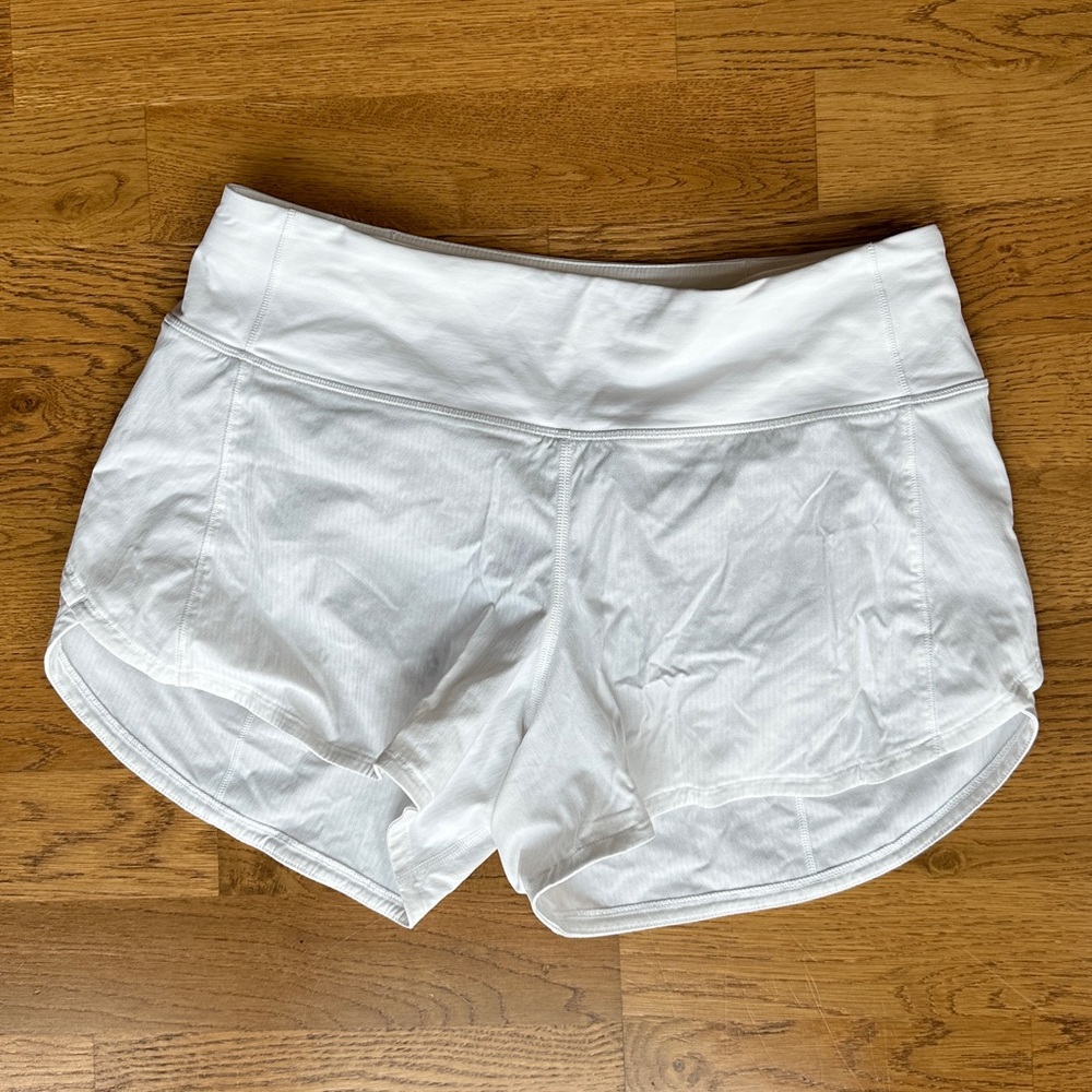 Lululemon Speed Up lined shorts